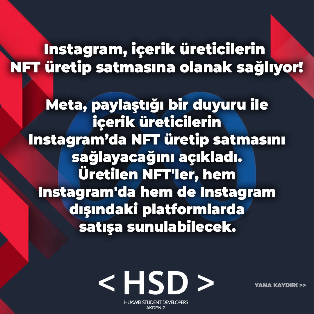 hsdakdeniz's tweet photo. HSD Akdeniz Aralık ayı bülteni yayında!!!🤩
Keyifli okumalar dileriz.🎉
Gelecek ayın gelişmelerinden haberdar olmak için bizi takip etmeyi unutmayın.🤗
#Huawei #HSD #HSDAkdeniz #comminty #softwaredevelopers #developersgroup #AkdenizÜniversitesi https://t.co/4cxNv4MiEr