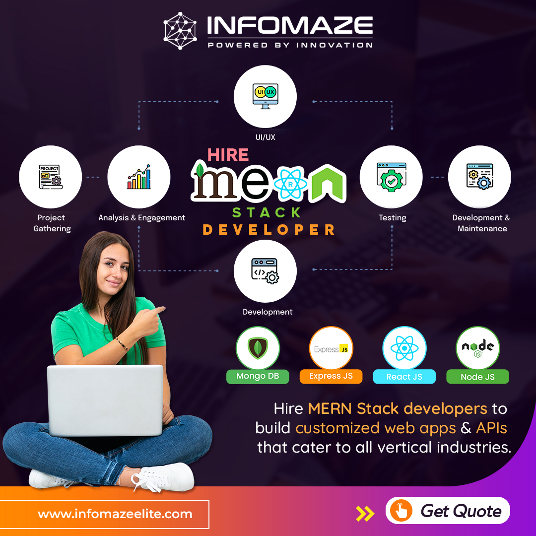 infomazeelite's tweet image. Hire #MERNstackdevelopers to build modern, efficient &amp;amp; scalable #webapplications at affordable rates.
.
Hire Developers: bit.ly/3RRT6ek
.
#hiremerndevelopers #MERNstack #MongoDB #ExpressJS #ReactJS #NodeJS #MERNdevelopers #webdevelopment #stackdev #webdesign #infomaze