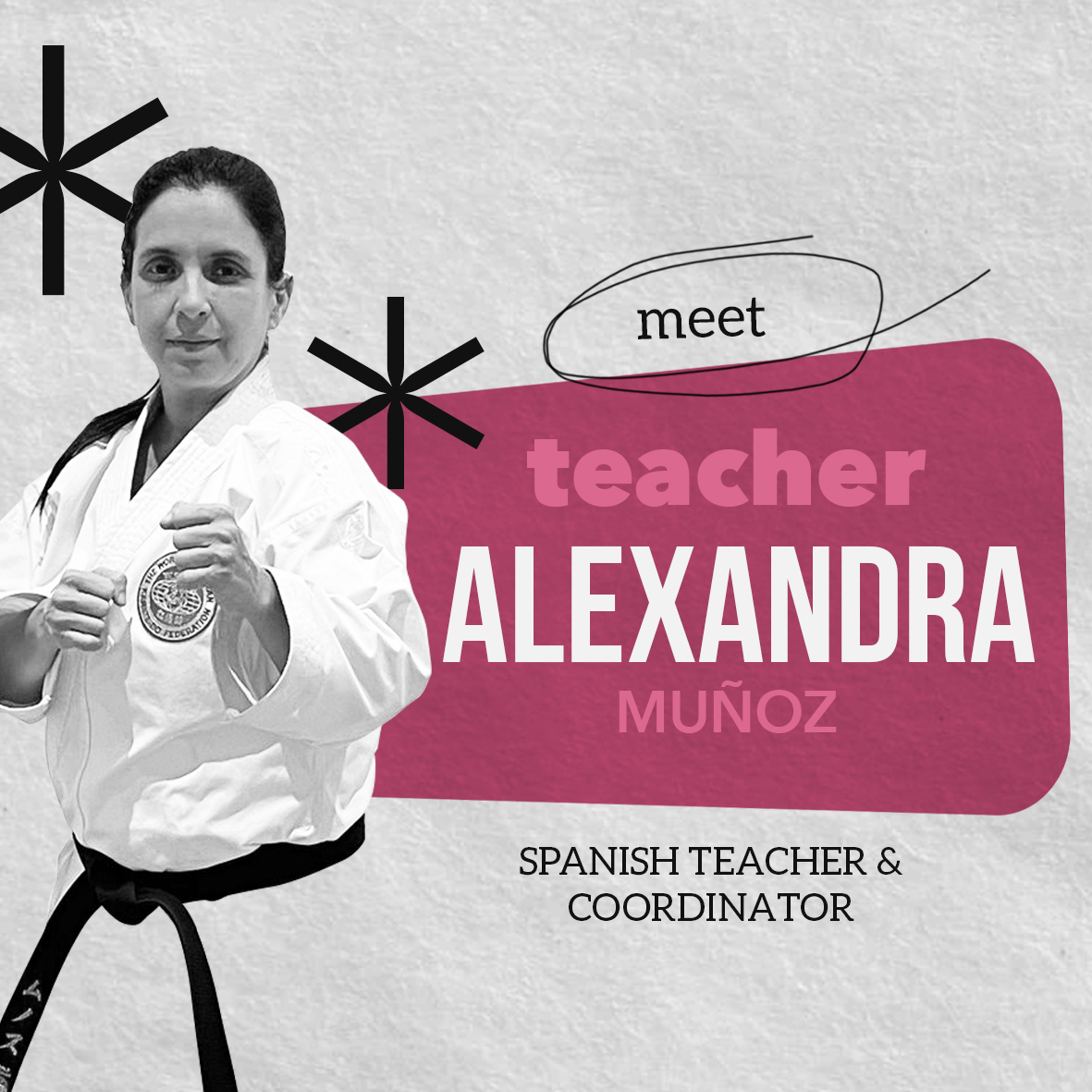 bostonschool_pa's tweet image. Learn a little more about our team! 👩🏻🏫
📚 Ms. Alexandra Muñoz is our Spanish Coordinator for Kinder to 12th grade, IB/DP Spanish A & Spanish teacher for 9th, 10th, 11th and12th grade.
#BSIteam #BostonSchool #internationalschool #Panama