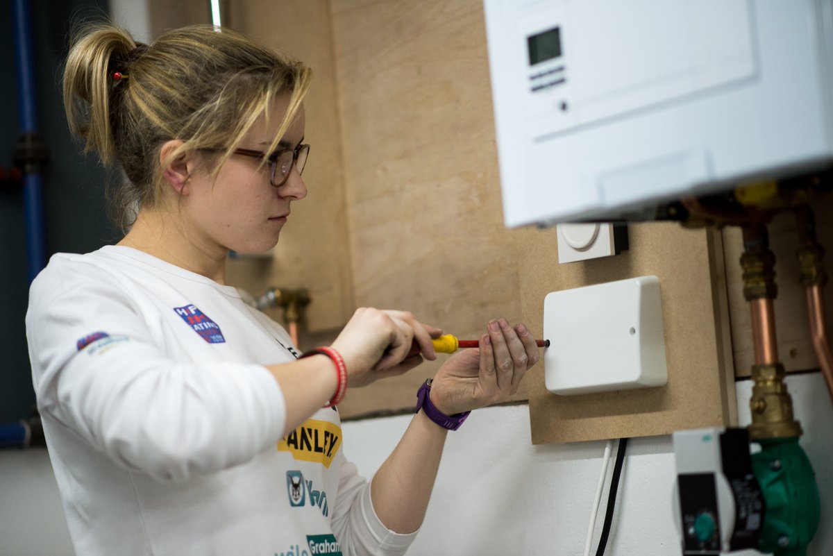 WestSuffolk's tweet photo. Blast from the past... Isabella Stagg was a Plumbing and Heating apprentice and speaks about her experience. 

⏩ https://t.co/cpVfzWPXKf

Follow in Isabella's footsteps - come to our #Apprenticeships Info Evening &amp; Careers Fair - 5pm to 8pm on Wed 8 Feb: https://t.co/hkIevinFDG https://t.co/JzLzmVSxQx