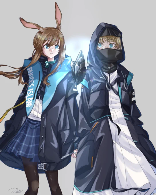 代理ドクターとアーミヤ#アークナイツ 