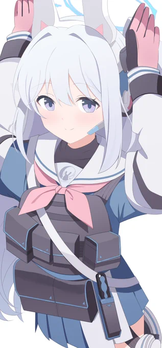 #ブルーアーカイブ 兎年だから ミヤコ…うさみみポーズ頼む… 