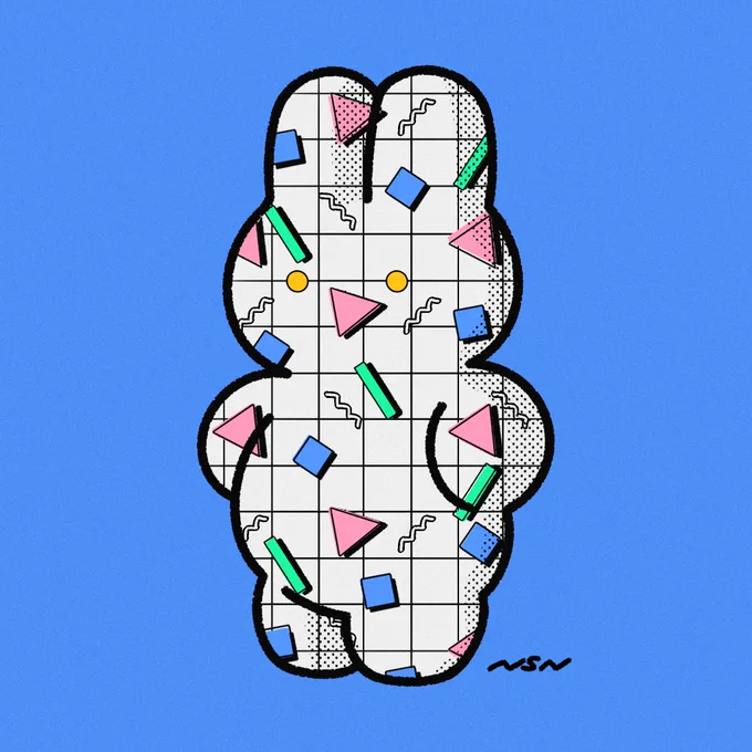 80's pattern 
