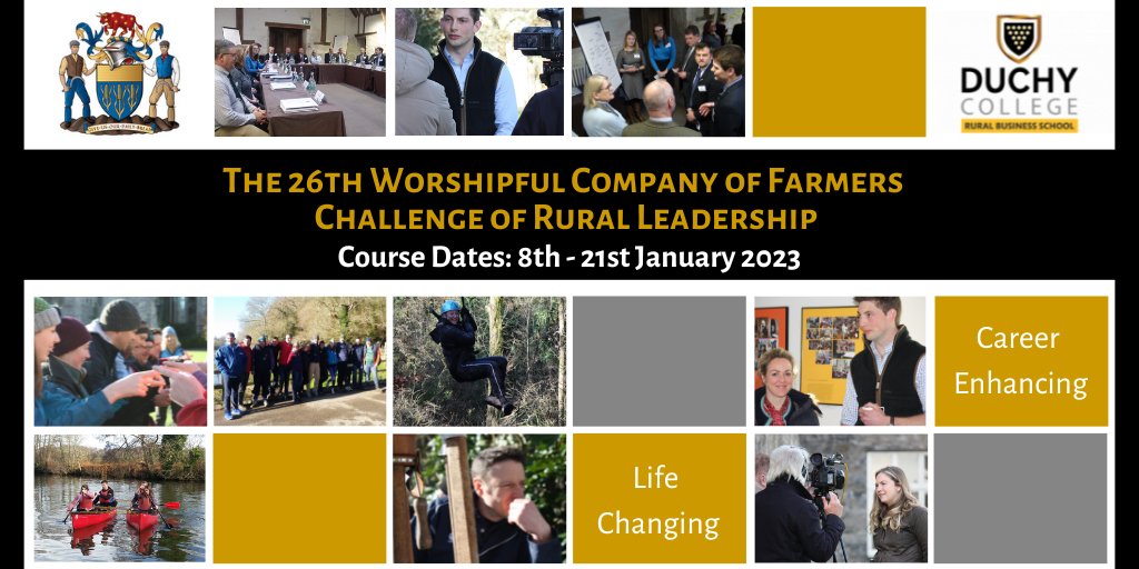 duchyRBS's tweet photo. #CRL2023 starts tomorrow! We hope that all our delegates have the most amazing life changing, career enhancing two weeks and finish the course with bags of confidence as well as a lifelong group of friends. #Leadership #agriculture
@WCFAlumni @FarmersCompany https://t.co/4NfBLfAyQj