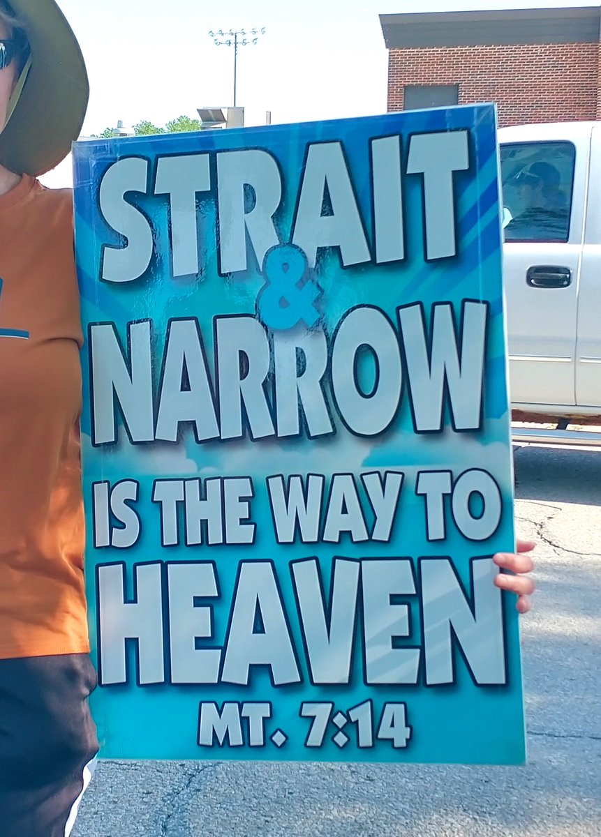WBCElect's tweet photo. “If heaven were more real to us, we would be more earnest in seeking to walk as those journeying to it, and we would long more ardently for Christ to come and take us there.”
(Gleanings from the Apostle Paul Arthur W. Pink)
#WBCSigns
#WednesdayMotivation
#PrayForMercy
#ObeyGod https://t.co/XPdhY8DppP