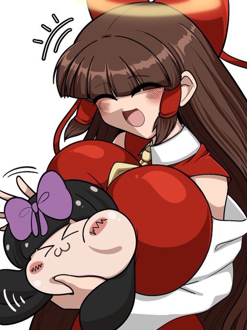 意外と圧迫してるの無自覚なよしみ～と大きなオッパイによしよしされるしゅんしゅん 