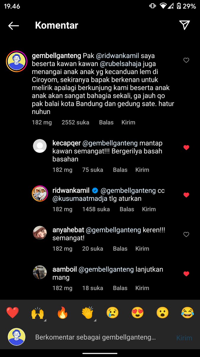 Mumpung sedang tagih menagih janji ikutan ah punten <a href="/Outstandjing/">:)</a> sejak Juli 2019 sampai saat ini sampai kami (sahaja) collabs untuk menangani dan mengatasi masalah anak², Alhamdulillah blm kesampaian bertemu nih bapak <a href="/ridwankamil/">Ridwan Kamil</a> dgn anak², padahal waktu itu sudah minta aturkan