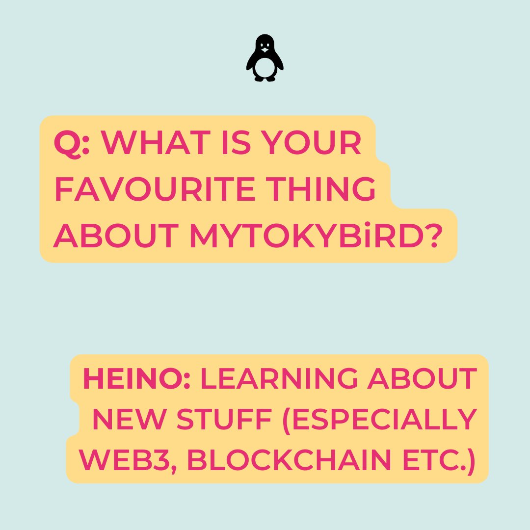 MYTOKYBiRD's tweet photo. Heads up everyone - it's time to meet our amazing new Chief Admin Officer, Heino ❤️

#ngo #charity #nonprofit #cause #4change #letsdogoodtogether #sharingiscaring https://t.co/0y1xPtaZRm