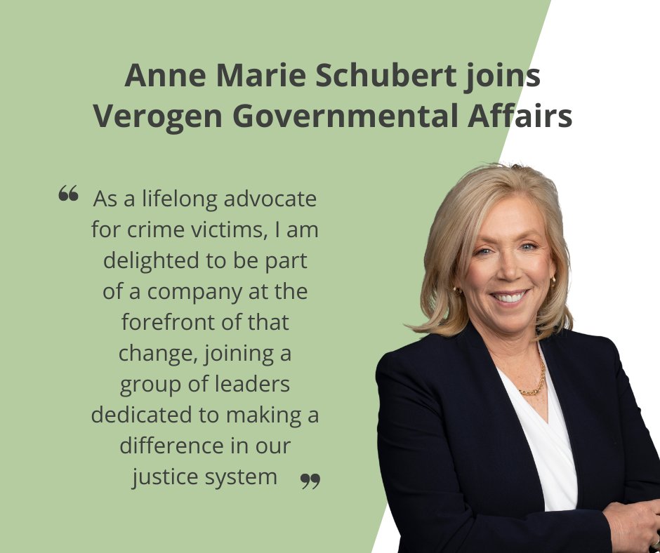 We are excited to announce that Anne Marie Schubert, former DA of Sacramento County and a pioneer in the use of forensic investigative genetic genealogy, will be joining Verogen as the Strategic Advisor of Governmental Affairs.

Read the press release hubs.ly/Q01wXb180