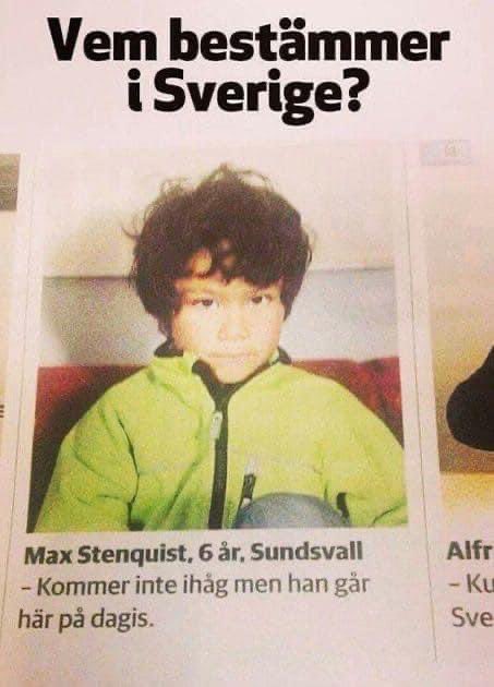 Jag tror att Max har rätt. #svpolitik #Sverige