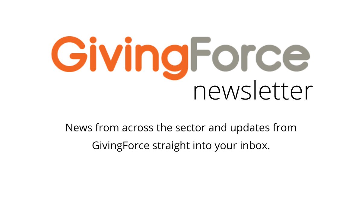 givingforce's tweet photo. Our first newsletter of 2023 is available to read now!

We will be sharing some of the articles featured in this newsletter throughout the week.

If you find these articles useful, you can subscribe here:

https://t.co/4ZGc98BEFT https://t.co/oX9sdou2f2