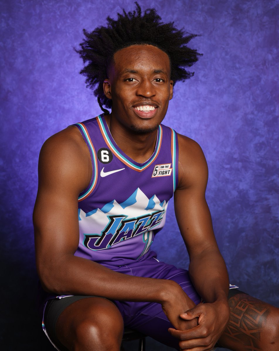 NBA's tweet photo. Join us in wishing @CollinSexton02 of the @utahjazz a HAPPY 24th BIRTHDAY! #NBABDAY https://t.co/wGUKkJnosh