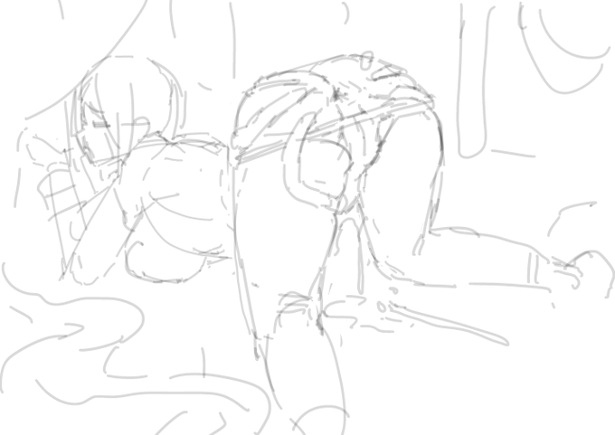 2023-01-04
今月の支援サイトの更新は、最近サイチバ県で発生している触手被害の報告書でも描きますかね。
エロくなくてスミマセン。 