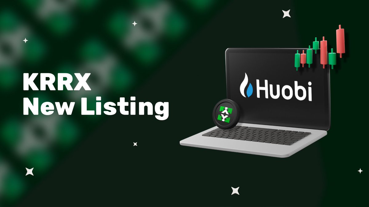 Kyrrexcom's tweet photo. Hello, community! 
On January 17, the KRRX token will be listed on one of the largest exchanges in the world — @HuobiGlobal 
$KRRX would be available for deposits and withdrawals and trading in KRRX/USDT pair on the Huobi spot market.
Trade with Kyrrex and stay tuned 🫶 #Crypto https://t.co/mTH5L9wfYK