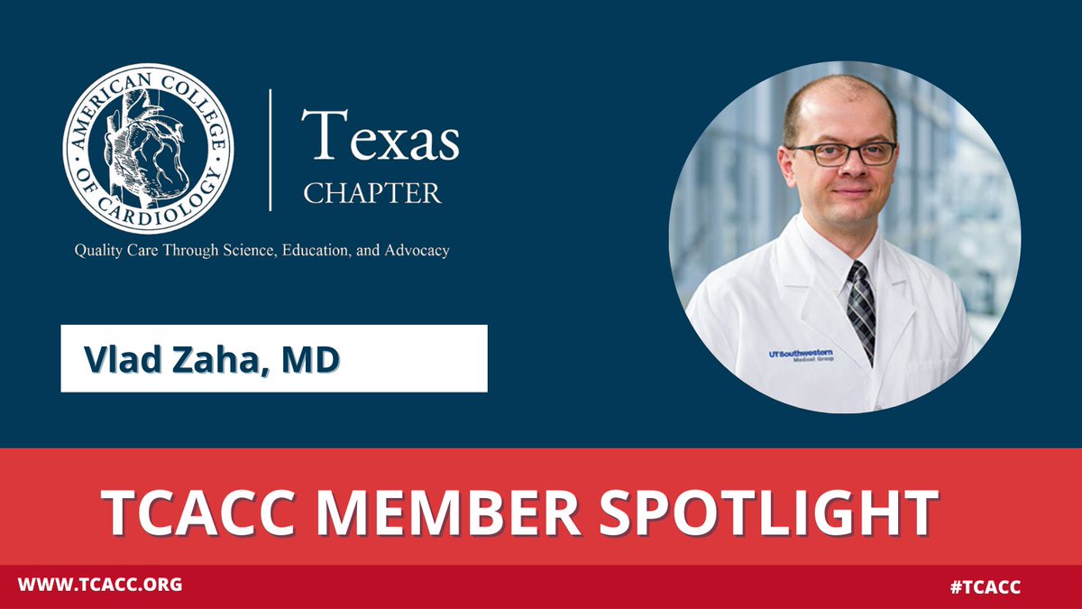 txchapteracc's tweet photo. TCACC Member Spotlight: @vgzmd is the current chair of TCACC's Cardio-Oncology section. Dr. Zaha is a clinician-scientist and an Assoc. Prof. in the Dept. of Internal Medicine at @utsw. Get involved with the Cardio-oncology section this year! #HeartDoc #TexasMD #TXMD https://t.co/nlO6Zh8siR