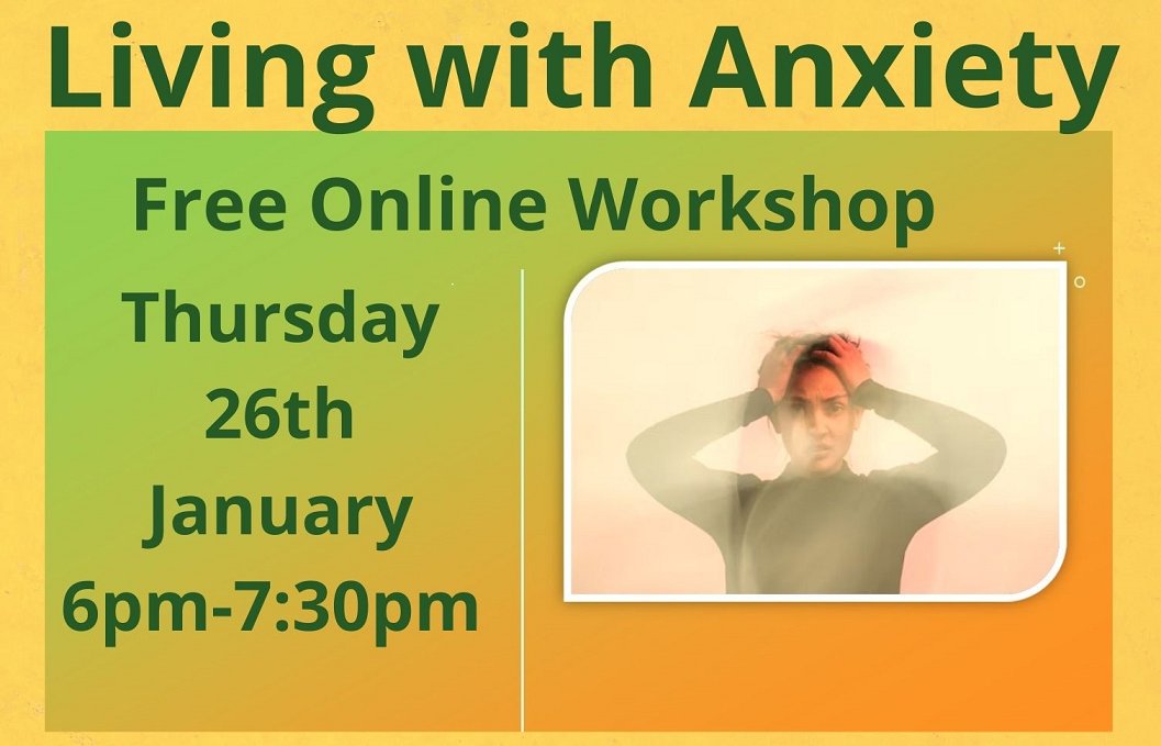 DFedMH's tweet photo. This month we have a Free Online Living with Anxiety workshop. For further information or to book a space head to our website https://t.co/mtmToRwYW0 or https://t.co/e0COxvgJha
Kind Regards https://t.co/yqY50r2QqK