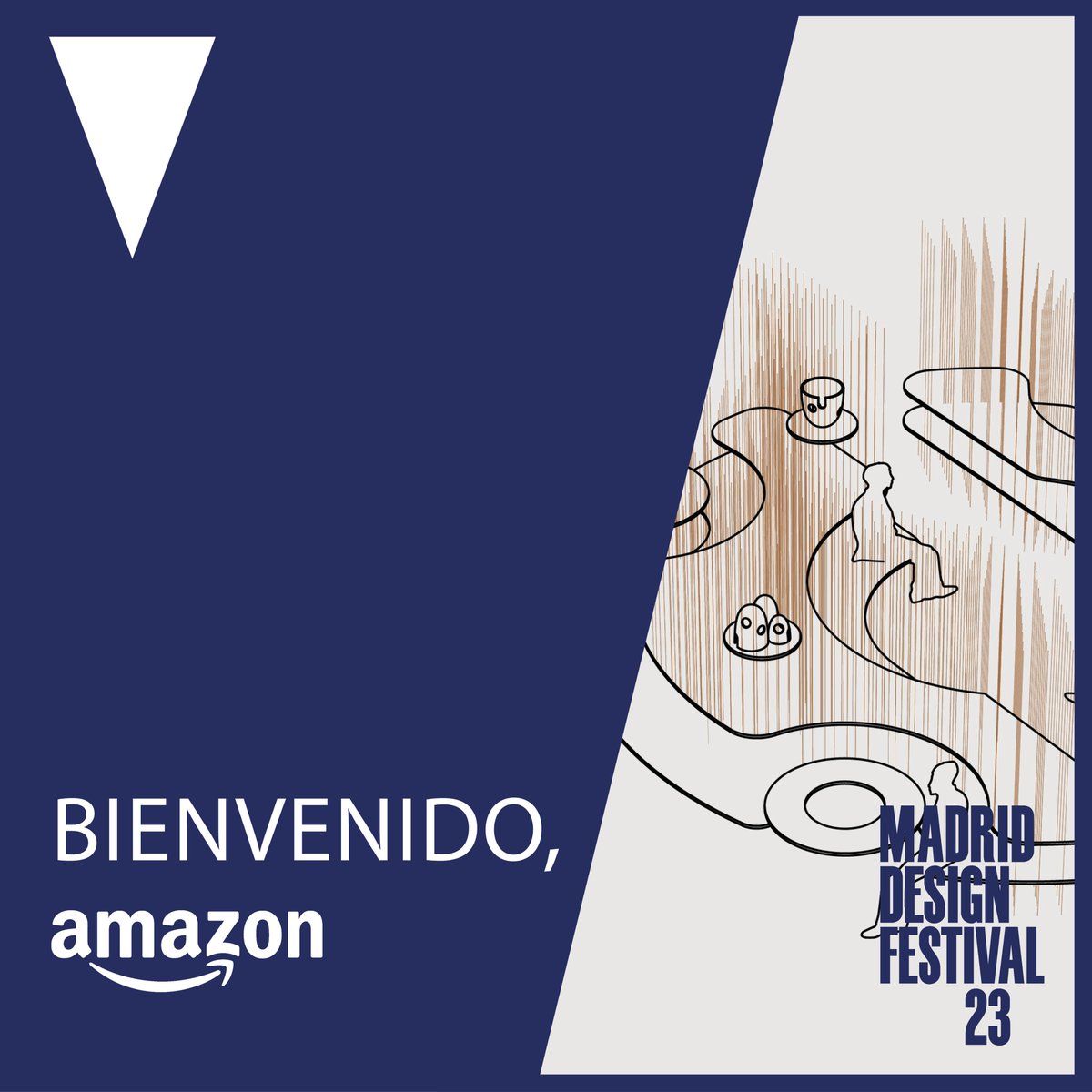MadridDesignF's tweet image. Por primera vez @AmazonNewsES se suma al festival. Abrirán la programación de #FiestaDesign con un espacio creado para conversar sobre la importancia de diseñar productos y servicios que favorezcan la movilidad. ¡Bienvenido #AmazonEspaña! ⚡
#MDF23 #RediseñarElMundo