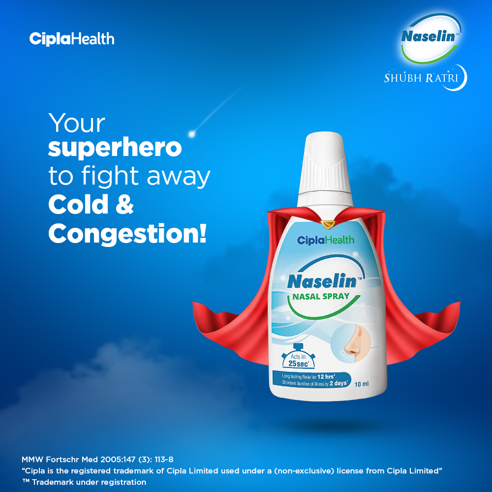 naselin_in's tweet photo. Naselin can help you get relief from Cold &amp; Congestion in just 25 seconds! So, get your power pack now! 

#Shubhratri #Naselin #Ciplahealth #Nasalspray #sinus #blockednose #Nasalhygiene #winteressential #winter #winterneeds #superhero https://t.co/DeTxNSJ1YI