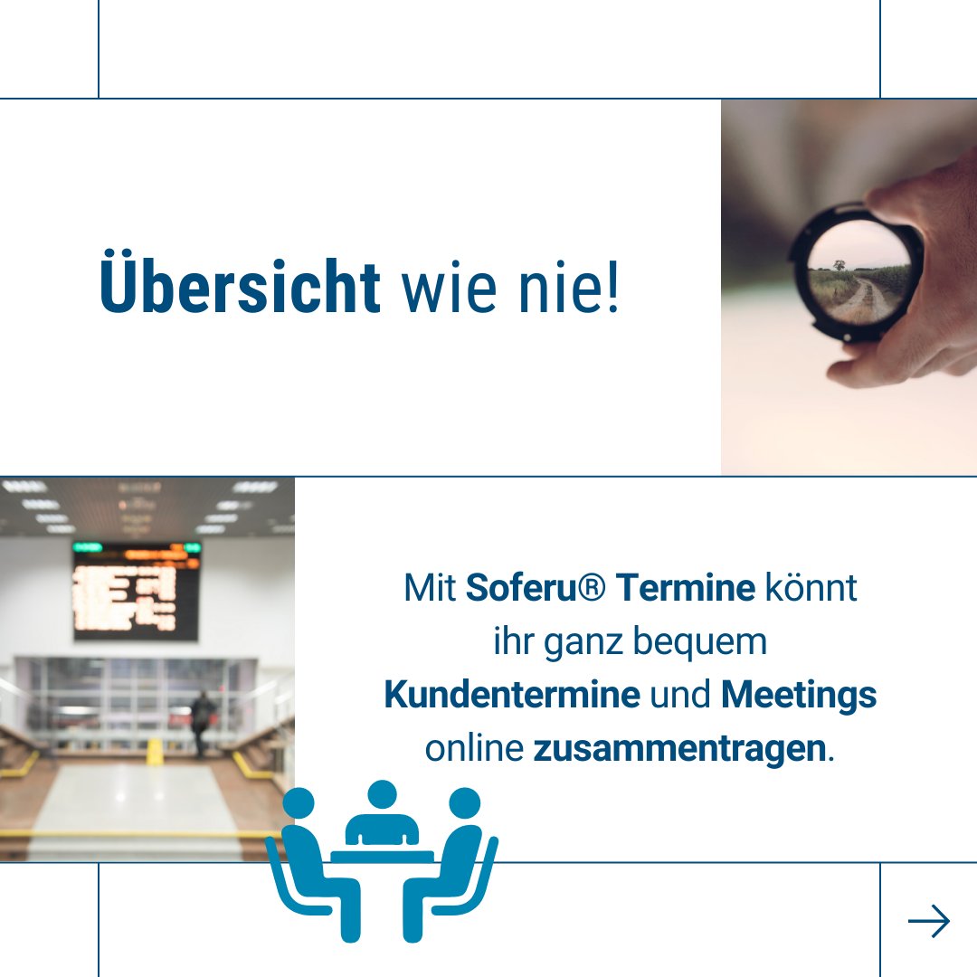 SwoppenSystems's tweet photo. Mit den Soferu Terminen ist es sogar möglich mehrere 📅Kalender zu erstellen! So praktisch! https://t.co/aEIDtMv8X9  

#swoppen #soferu #cloudsoftware #terminplaner #digitalisierung https://t.co/TNpIHfTSRs