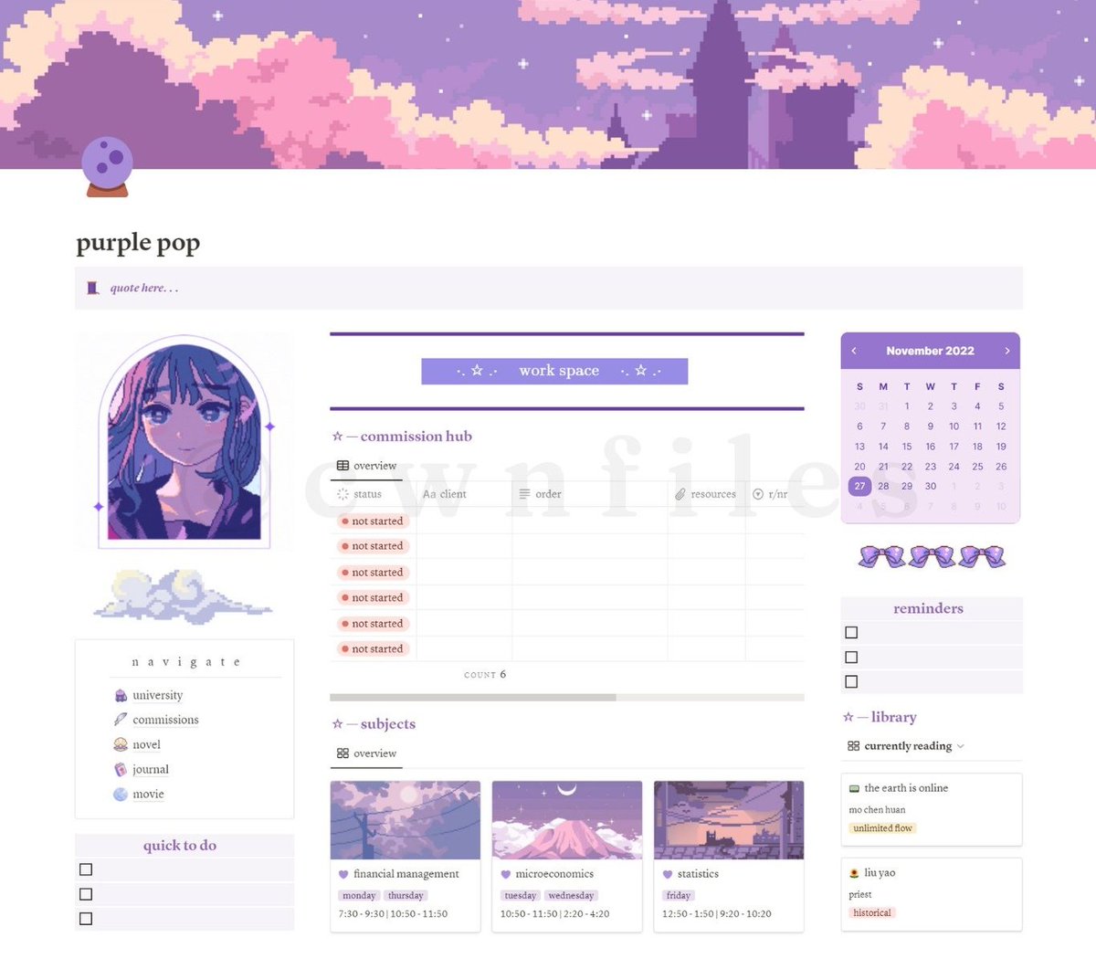 cwnfiles's tweet photo. πͺ· #cwnworks. . .
cwnfiles' notion comms for december batch! super thankful for my clients who trusted me with their notion setups <3 hopefully there will be more clients for january ππ»ββοΈ
(1/4)
β wts lfb lf looking for client commission tracker template page setup ph https://t.co/OjUzxD8BG9