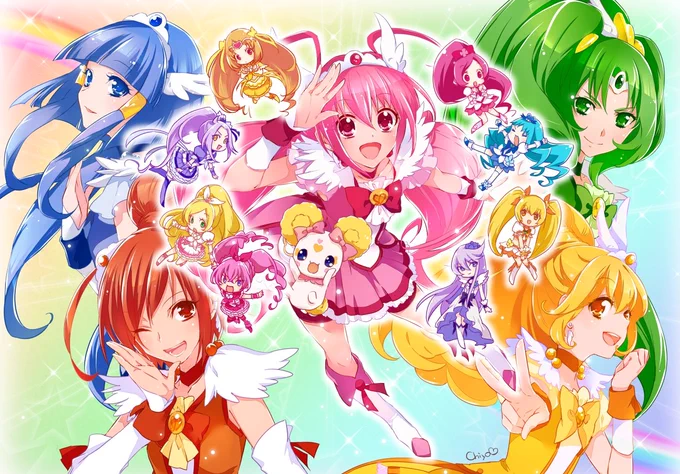 ちよさんのプリキュアの絵 