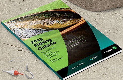 A quick reminder, check and make sure that your ON fishing licence didn’t expire on Dec. 31st! Easy to renew on-line and 2023 regs are available on-line or at your favourite tackle retailer! #2023FishingLicence #StayLegal