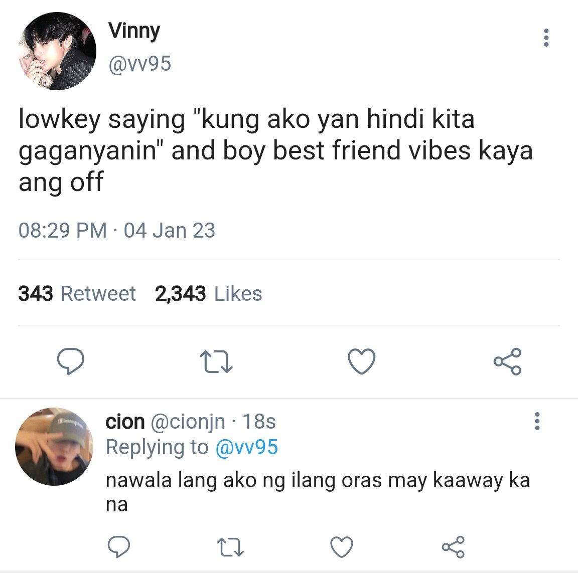 Filo #Taekookau Where In..

Vinny ( Kth ) And Cion ( Jjk ) Are Always Coming At Each Other'S Neck. 1908