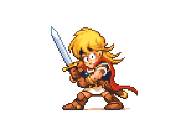 [スーパーファミコン] エルファリア THE ISLE OF THE BLEST#Hudson #ドット絵 #pixelart 