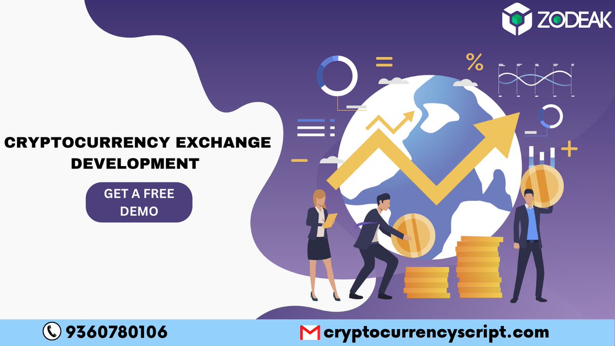 _Zodeak's tweet image. Is your company interested in developing cryptocurrency exchanges? You don't need to worry, we will assist you.
Click here >> cryptocurrencyscript.com/cryptocurrency…
#cryptocurrencyexchangescript #cryptoexchangeapp #cryptotrade #cryptocurrencysoftware