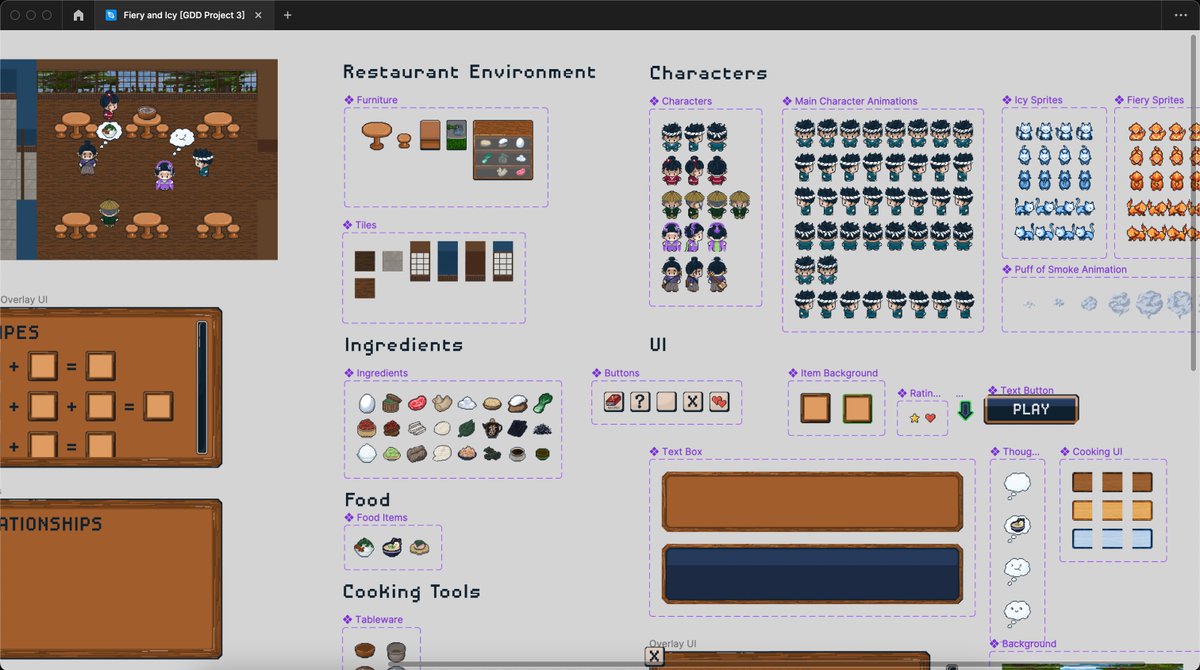 delinaate's tweet photo. @figma A pixel art cooking game 🍙🍧🍡 https://t.co/Fanf50Fqmt