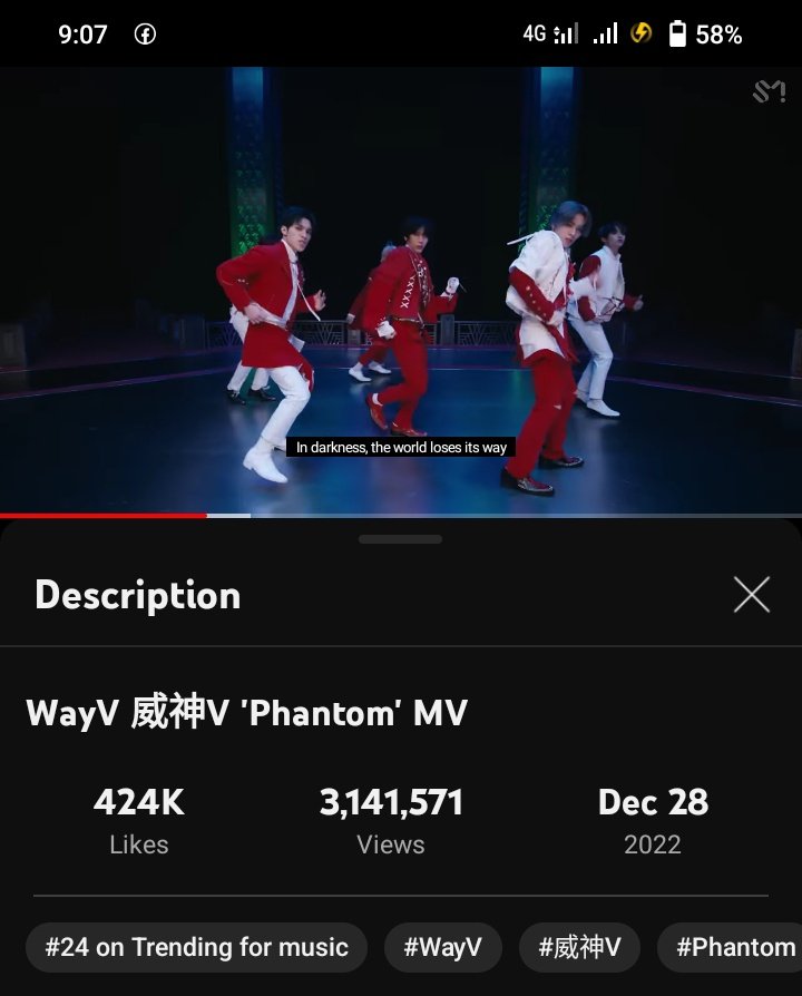 NCTCULTECH's tweet photo. date 1/4/23 (1) happy 3M Phantom 

#UnmaskThePhantom #WayV_Phantom
#TeamOpera https://t.co/aU1jH8YlPd