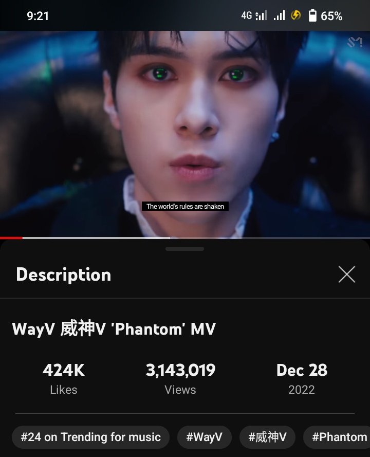 NCTCULTECH's tweet photo. date 1/4/23 (1) happy 3M Phantom 

#UnmaskThePhantom #WayV_Phantom
#TeamOpera https://t.co/aU1jH8YlPd