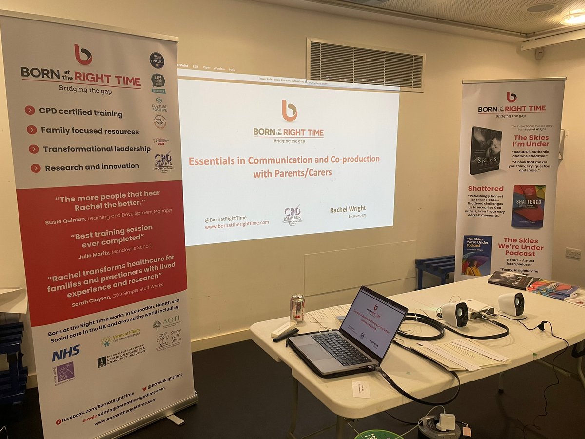 BornatRightTime's tweet photo. 2023's first Inset day yesterday and it was great to be in front of real people again.
Next #coproduction & #commumication training
https://t.co/8DGugHucwB
All education training dates can be tailor made to your school's #INSET days. Please email admin@bornattherighttime.com https://t.co/eVmqXwUSnI