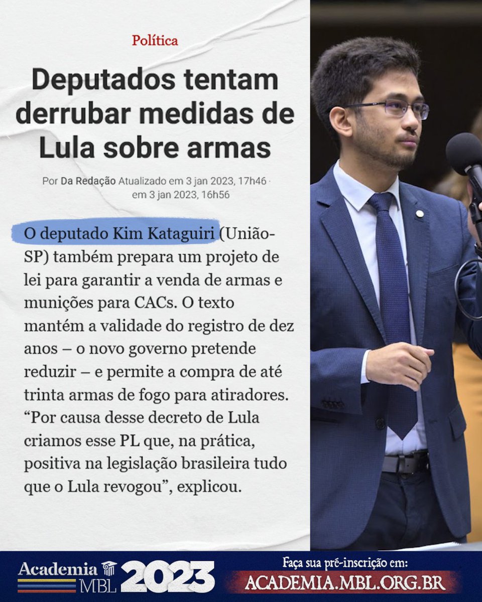 Kim Kataguiri tweet media