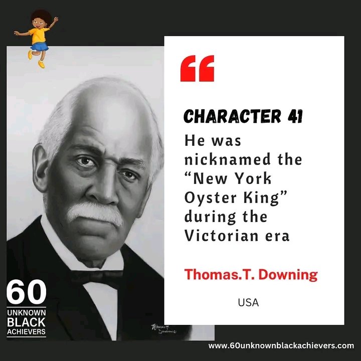 📌What to know why Thomas T. Downing was named the "New york Oyster king.
👉Head to the link in the bio and get 60 unknown black achievers book or order from Amazon.com or waterstones.
#newyorkoysterking #Thomasdowning #blackhistory #blackhistoryfacts #foodstagram