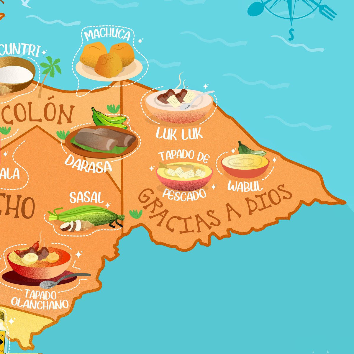 noraespiinal's tweet image. En Honduras si hay variedad en Gastronomía. 🇭🇳✨ Podríamos hablar eternamente sobre cada región.