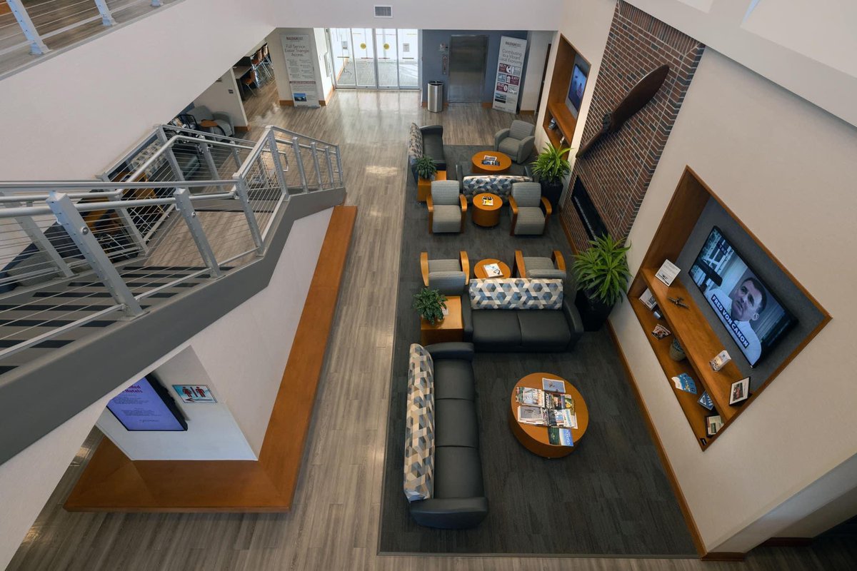 RaleighExec's tweet photo. Home Sweet Home! Thanks to Jim Sink Photography for sending us #RaleighExec terminal photos to share! We'll post more over the next few weeks so you can visit virtually, even if you've not been here yet in person.

#RaleighExecTerminal #airport #KTTA #TriangleDelivers @NCAviation https://t.co/nxqEs8bqOg