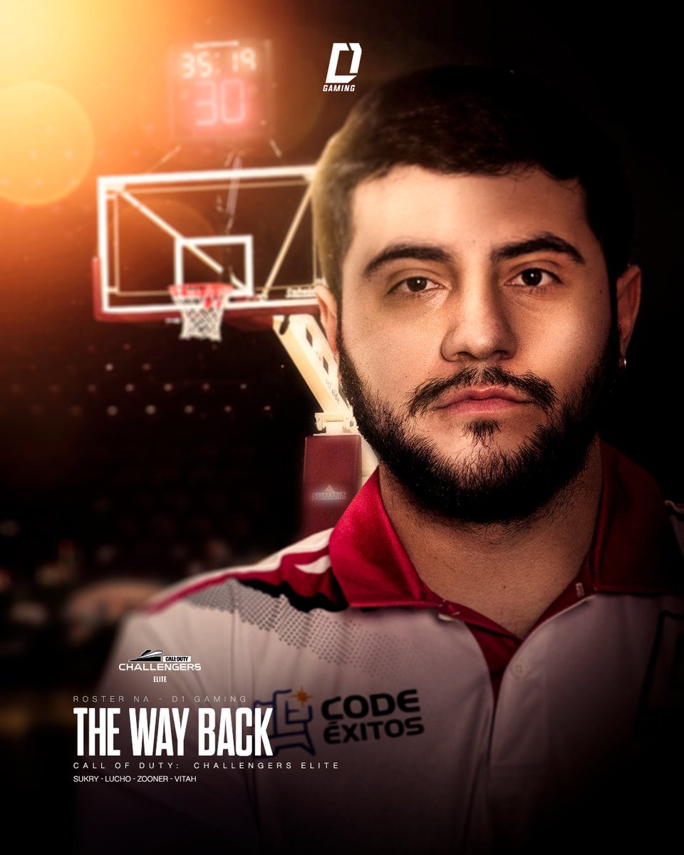 D1Gamingoficial's tweet photo. Ep.5 The Way Back 

Regresamos a la competencia y regresamos a nuestro segundo Challenger Elite @CODLeague 

¡Vamos por esa clasificación! 🔥💪

@AaronSukry 
@TheLucho201 
@ZooNerUS 
@Vitaah8 

#WeAreD1 

Powered by @codexitos https://t.co/8qIOViC49s