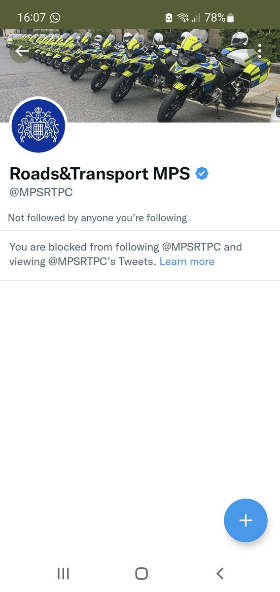 GreenBadgeE1's tweet image. Anyone know #cabsunit have blocked me @metpoliceuk
