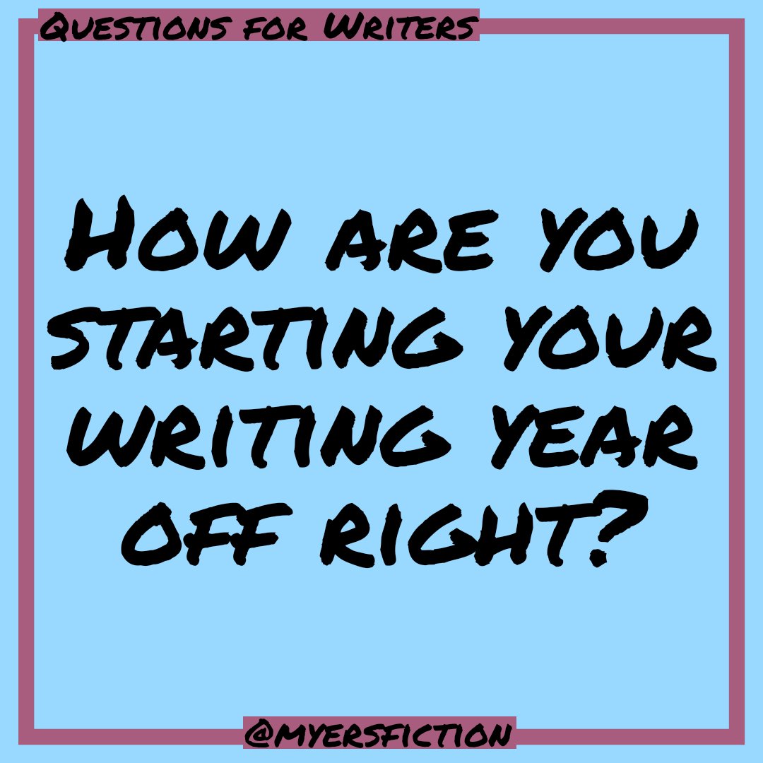 MyersFiction's tweet photo. Everyone has a different method to their madness, are you respecting yours? Or are you trying develop a new method for the new year? #writingcommunity #amwriting #writers #questionsforwriters https://t.co/6Tn3WWSWwZ