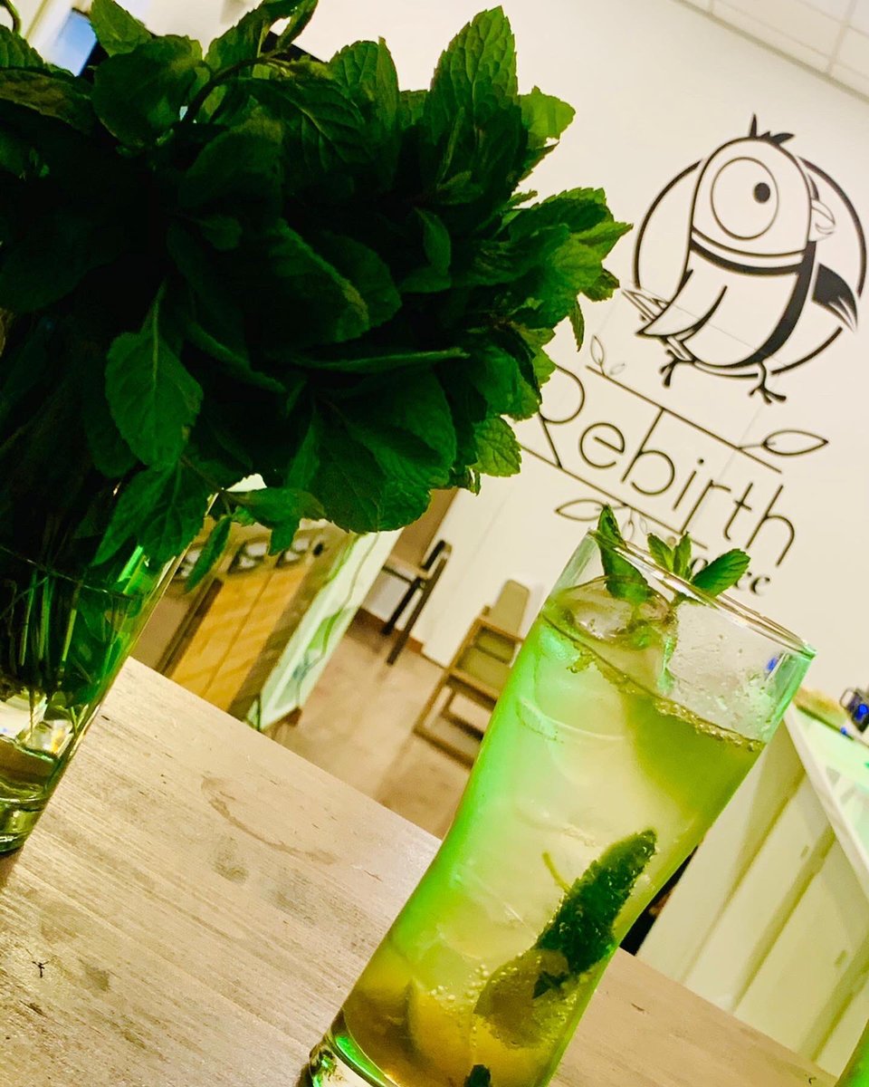 RebirthCoffee1's tweet photo. Cocktail time at Rebirth Coffee #mojito https://t.co/1IHJDdK9qC