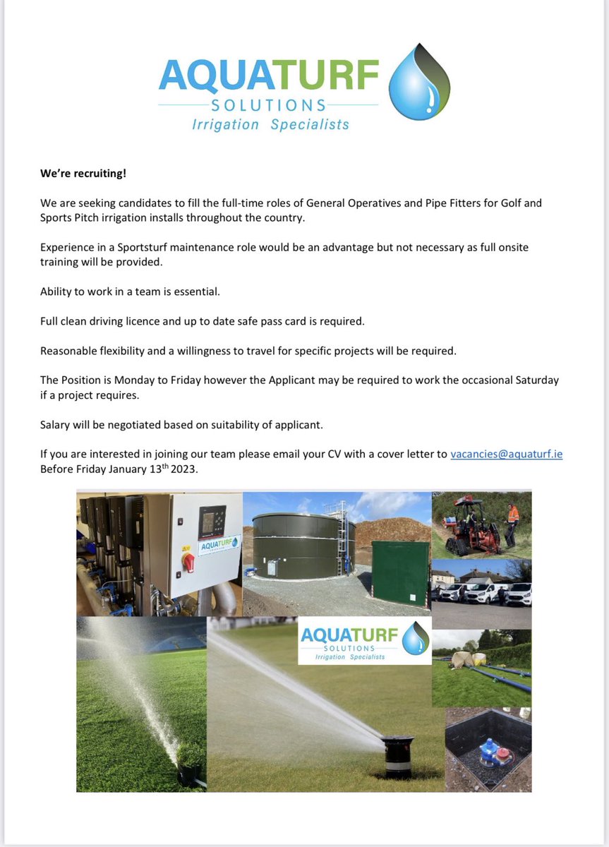 Aquaturf Solutions (@aquaturf_) on Twitter photo 