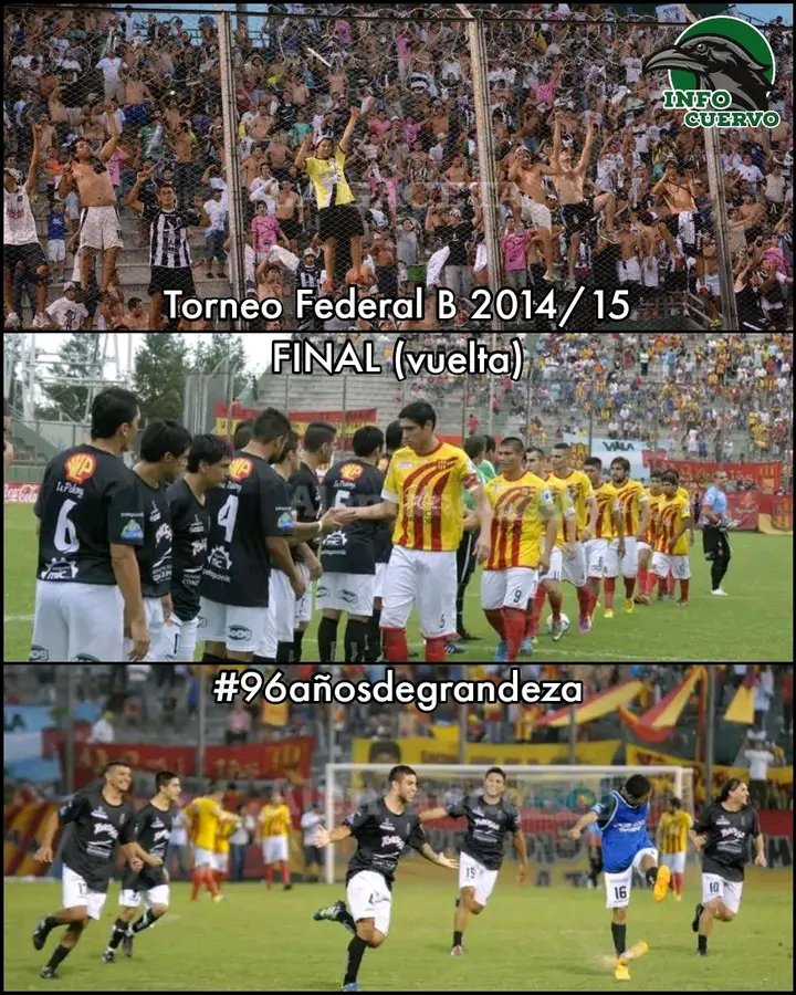 Infocuervook's tweet photo. Ha poco más de dos semanas para el cumpleaños del cuervo, recordamos momentos memorables en la historia de Concepción FC ✨⭐
15/02/2015, FINAL(vuelta) del TORNEO FEDERAL B 2014/15 vs Mitre de Salta. CONCEPCIÓN FC CAMPEÓN!!!🥇
#96añosdegradeza 🖤🤍
#infocuervo2023 #concepcionfc https://t.co/IJHq4Lo6HD