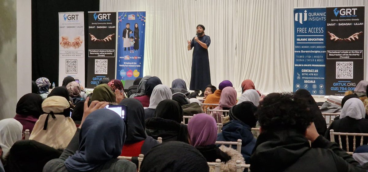 That's a wrap!

Thank you to everyone that attended the Original Nasheed Tour!

We hope to see you all again soon insha'Allah!

We have prepared a short survey for all those that attended
shorturl.at/dku02

#nasheed #charity #islam #grt
