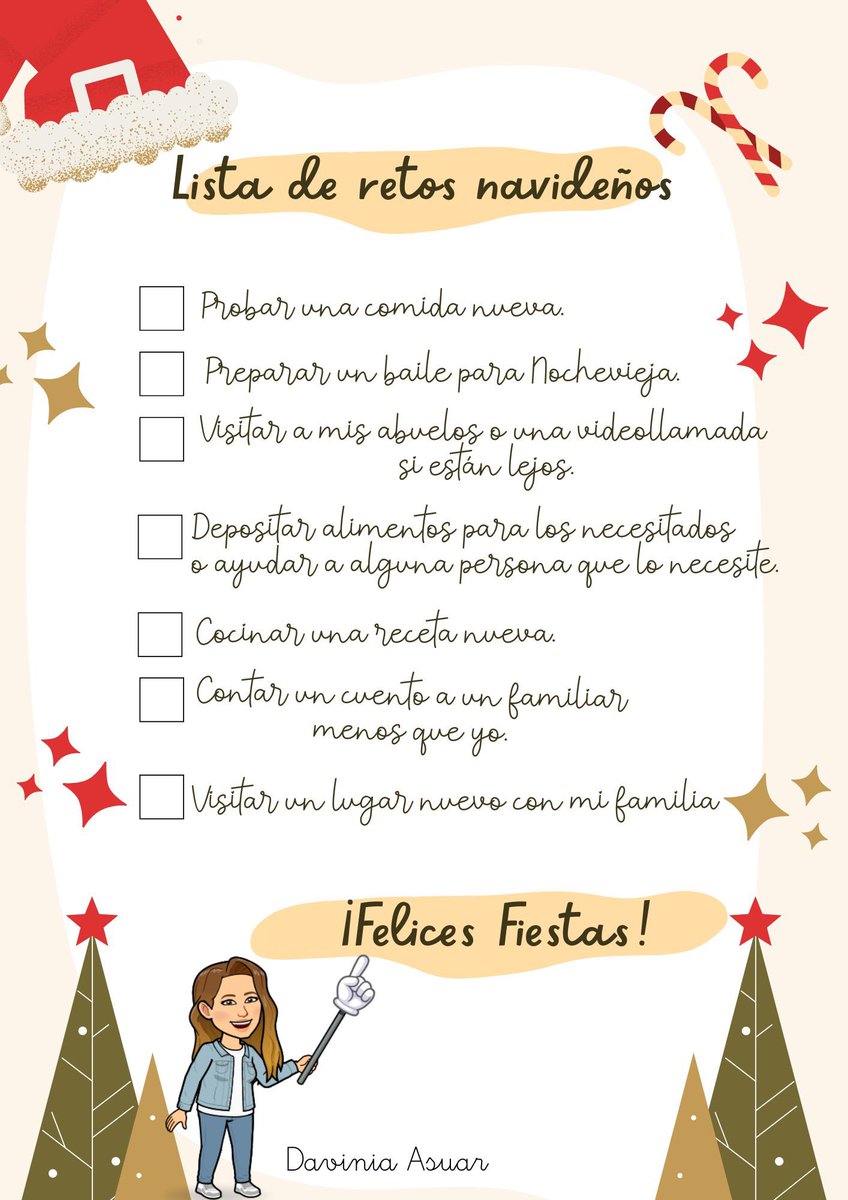 Ya me empiezas a llegar los “deberes” de Navidad. Espectaculares 🥰 #otrosdeberes #navidad #primaria