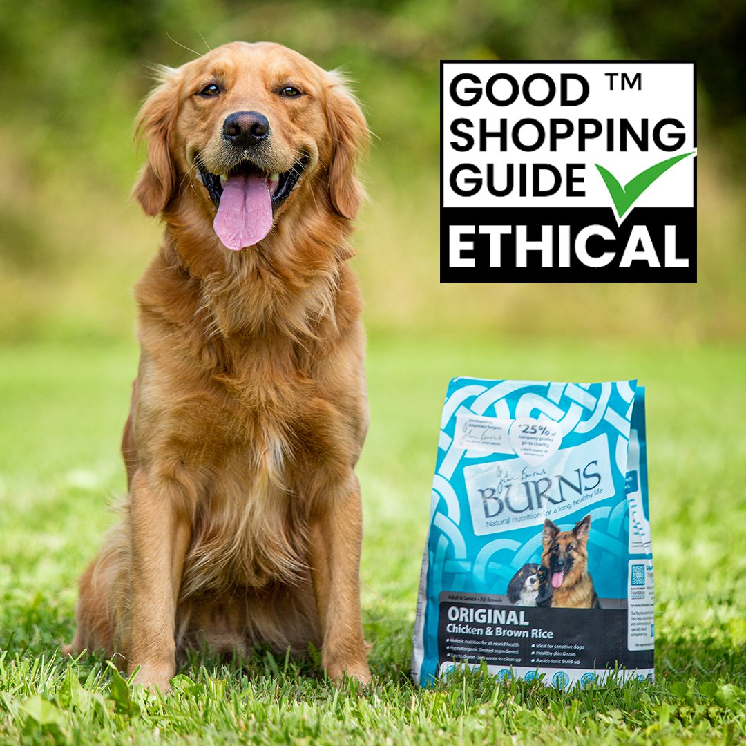 burnspetfood's tweet photo. Accredited for the 16th year in a row! We're proud to be an ethical pet food, good for the pets and good for the planet 🐾🌎

#ethicalbusiness #goodshoppingguide https://t.co/FAKNZpWNOG
