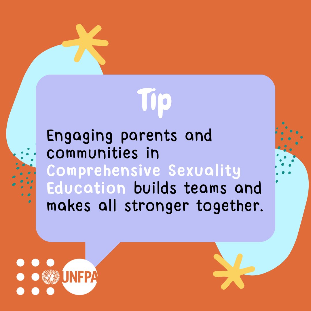 UNFPA_Arabic's tweet photo. Drop a ❤️ If you agree with @UNFPA and RT to encourage parents and communities engage in comprehensive #SexualityEducation community-based initiatives. https://t.co/k5I4LsngEK