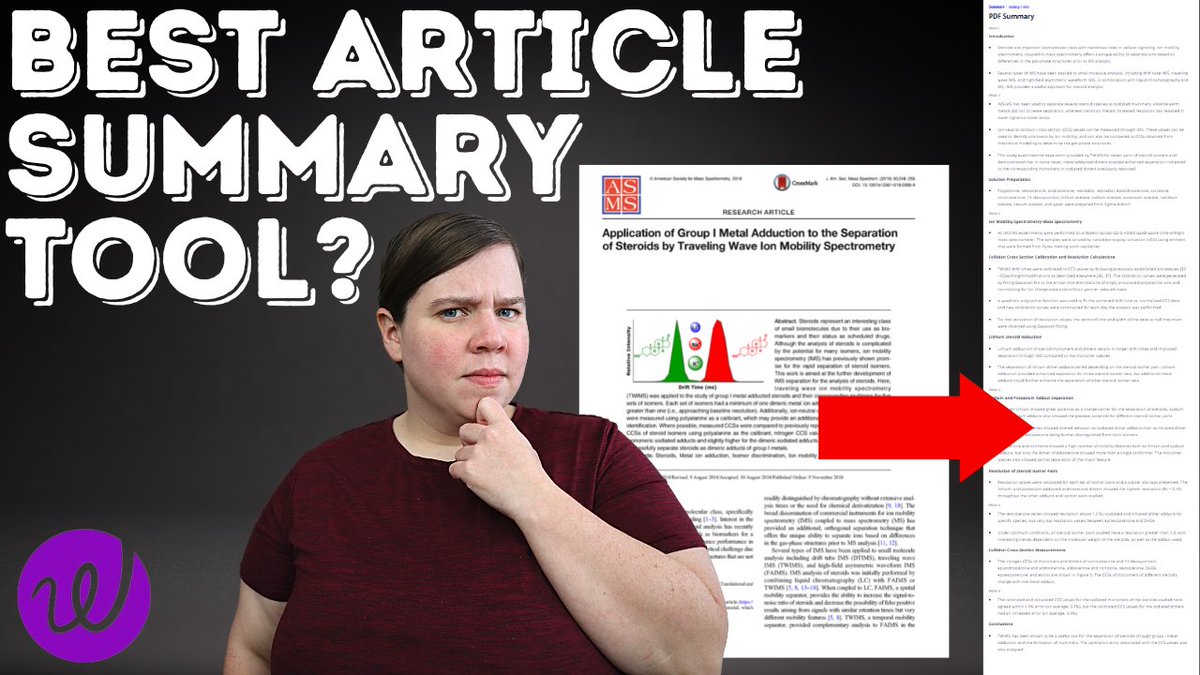 Want to save time when reading and organizing reasearch articles? Check out WordTune Read summarization tool! youtu.be/0VWwoQMbjrA #AcademicChatter #Research