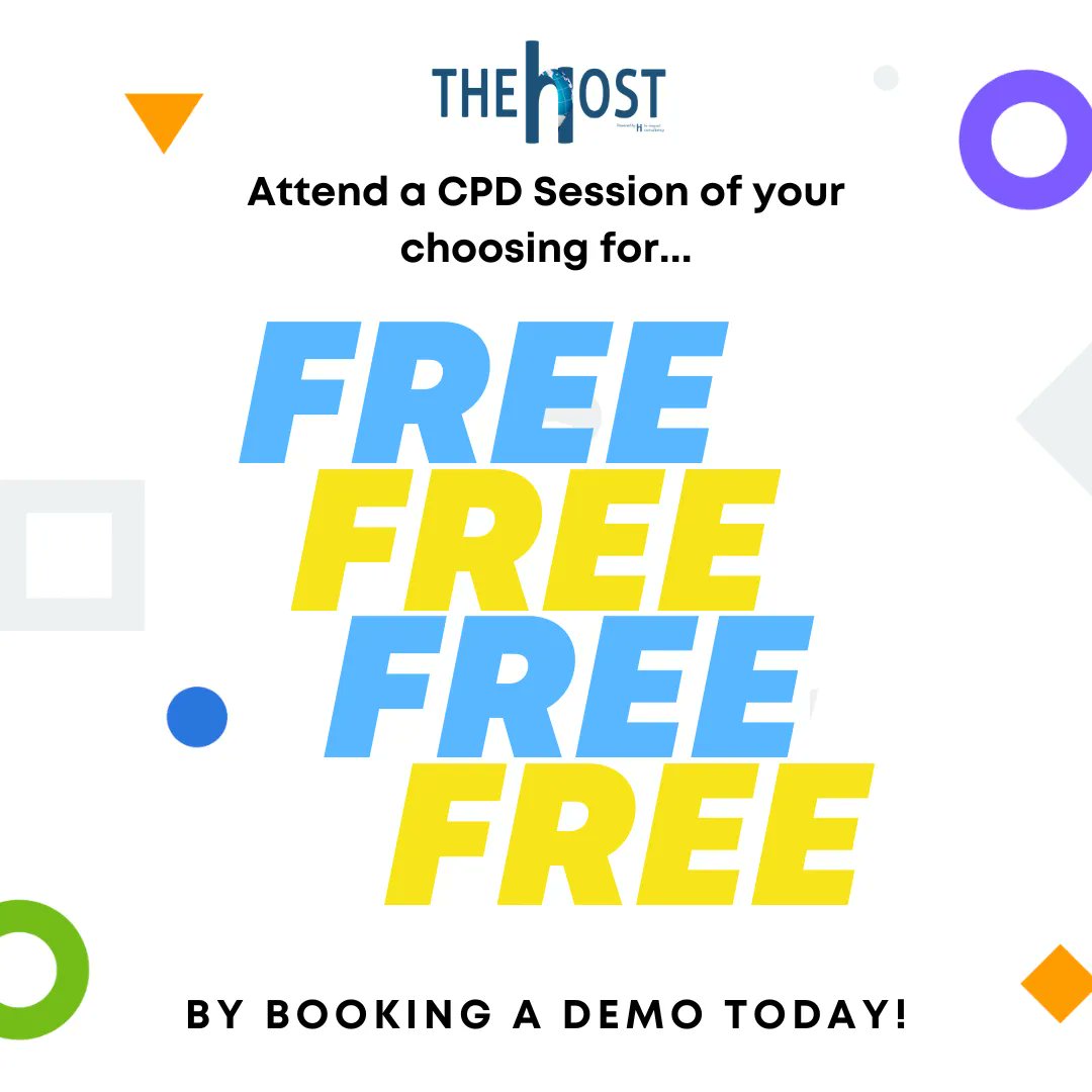 The HOST tweet media