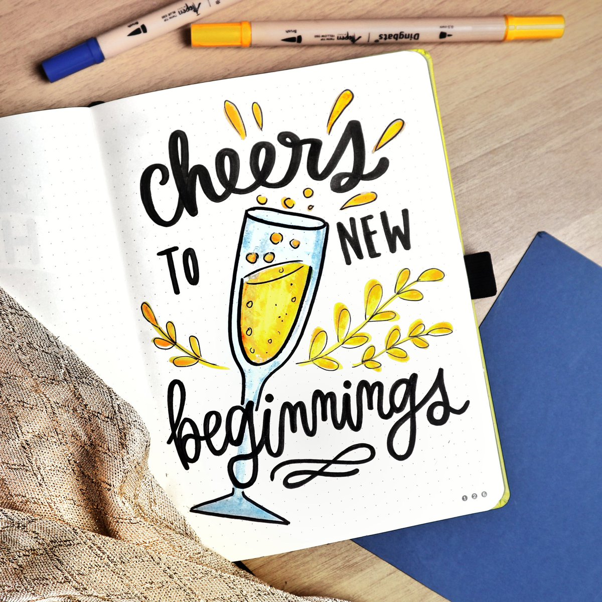 dingbats_ntbks's tweet photo. Cheers to new beginnings!π₯³β¨
This time of year often becomes a time of reflection and setting new intentions for the year ahead.
Photo credit: @littleolivebujo #dingbatsnotebooks
.
.
#journaling #showmeyourplanner #bulletjournal #bujo #bujoinsperation #planneraddict #bujo2023 https://t.co/rV2p3ex2Bz